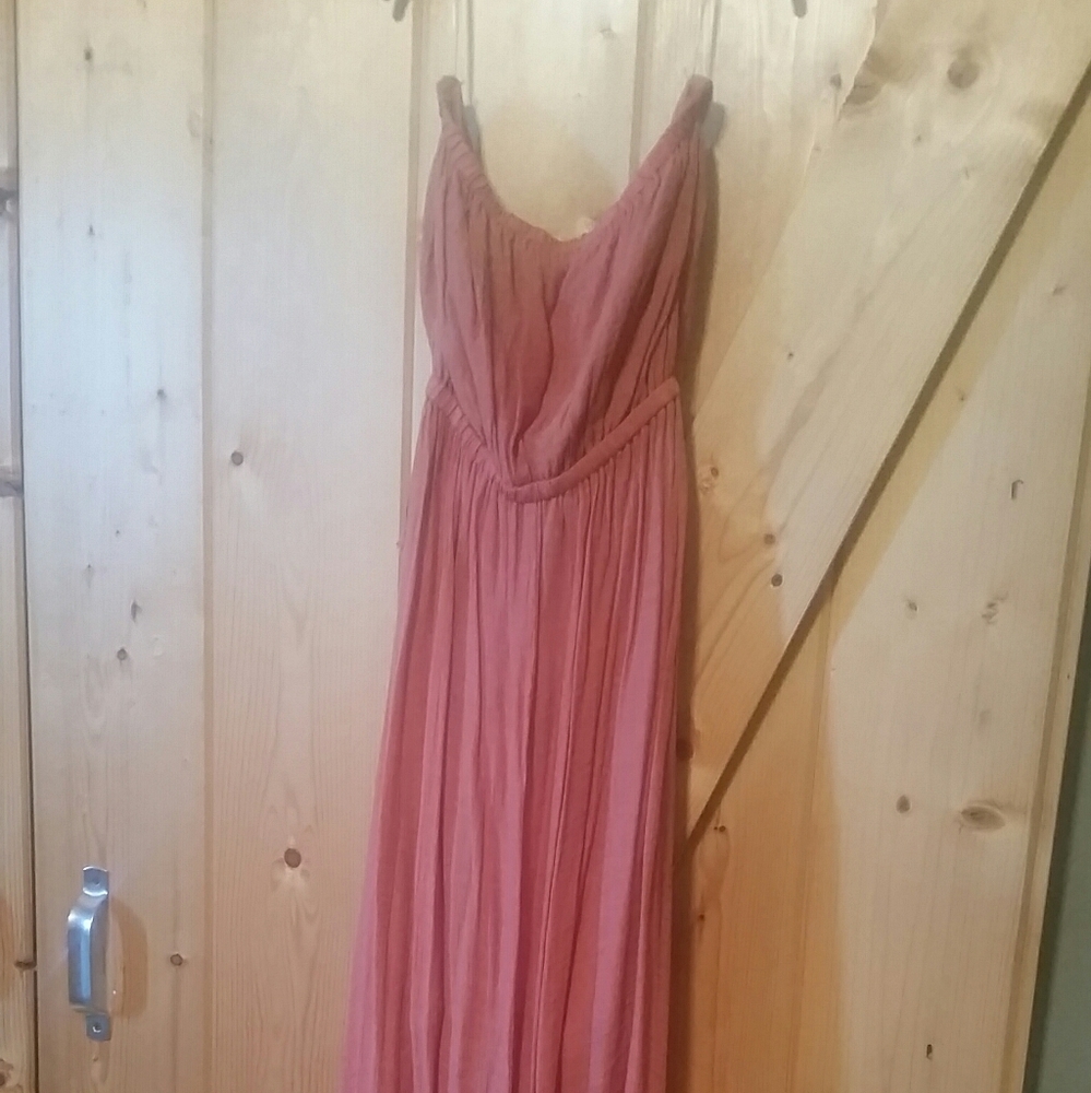 Strapless dress